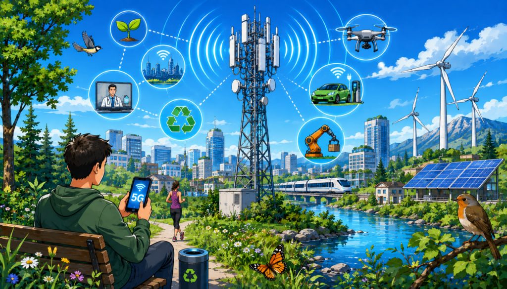 The Environmental and Biological Impact of 5G Mobile Networks: What Science Actually Says