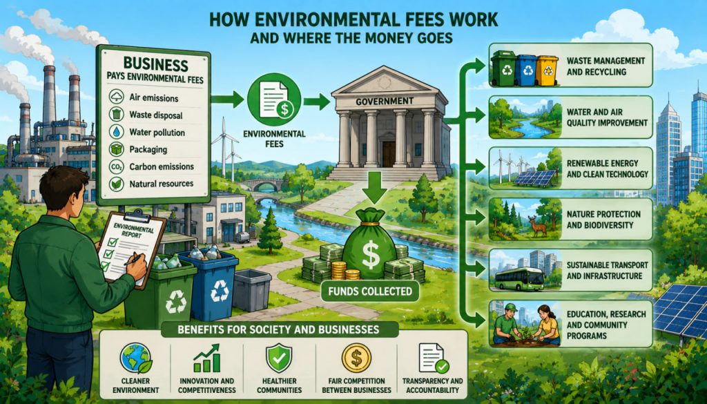 How Environmental Fees Work for Businesses and Where the Money Goes