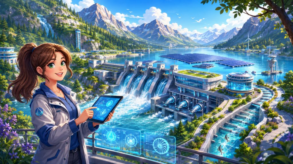 Hydropower Plants of the Future: Smarter, Cleaner, and More Flexible Energy Systems