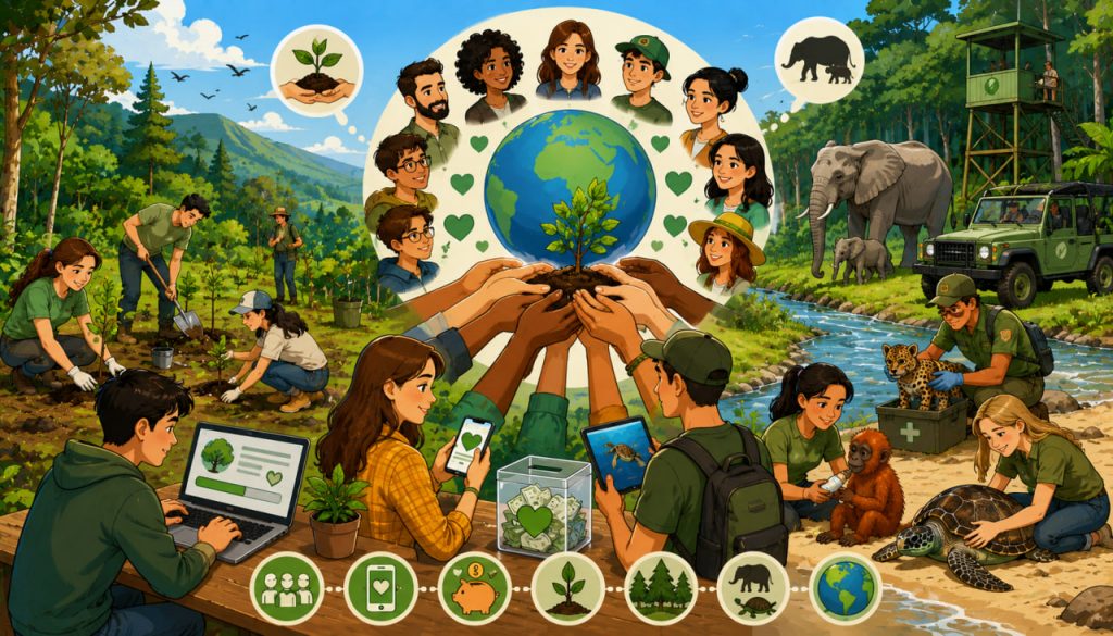 Crowdfunding for Nature: How Ordinary People Are Helping Save Forests and Wildlife