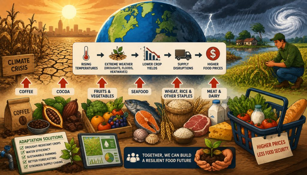 Climate Crisis and Food Security: Which Foods Will Become More Expensive First?