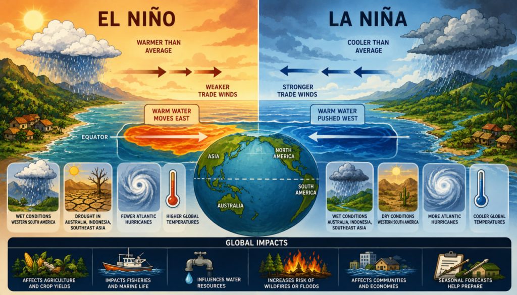 El Niño and La Niña: How They Influence Global Weather