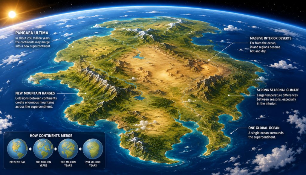 Pangaea Ultima: What Earth’s Next Supercontinent May Look Like