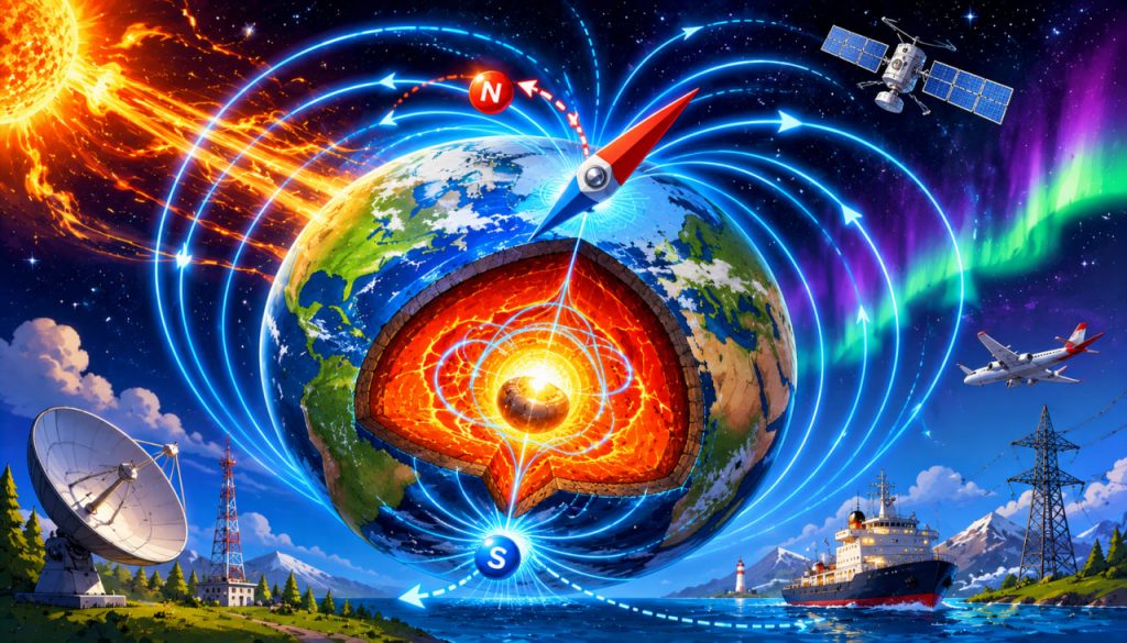 Earth’s Magnetic Poles: Why Are They Moving and Should We Be Concerned?