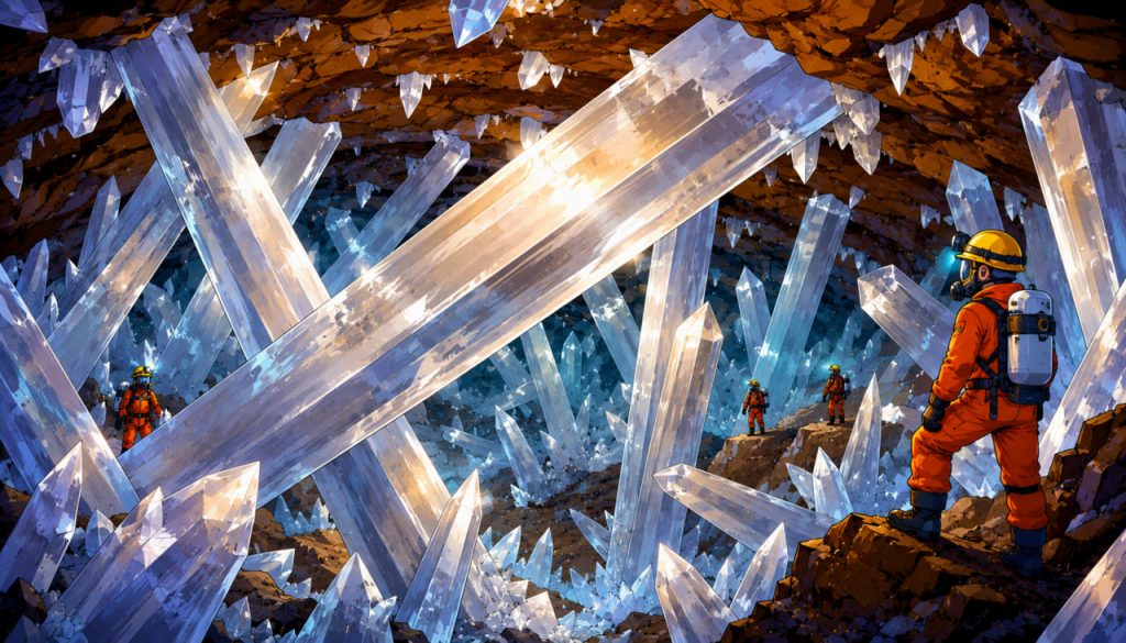 Giant Crystals of Naica, Mexico: The Extraordinary Underground Cave of Giant Gypsum