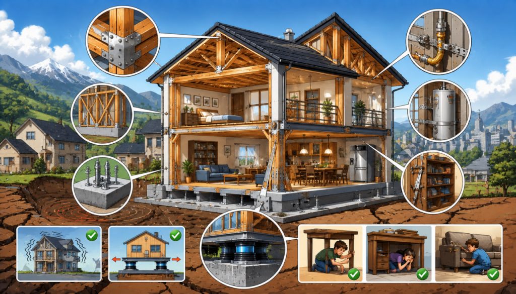 Earthquake-Resistant Homes: How to Make Your House Safer During an Earthquake
