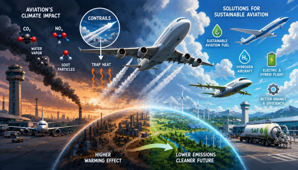 Aviation’s Role in Climate Change: Why Even Electric Airliners Won’t Be Enough
