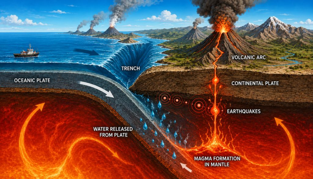 Subduction Zones: Earth’s Real Geological Hotspots