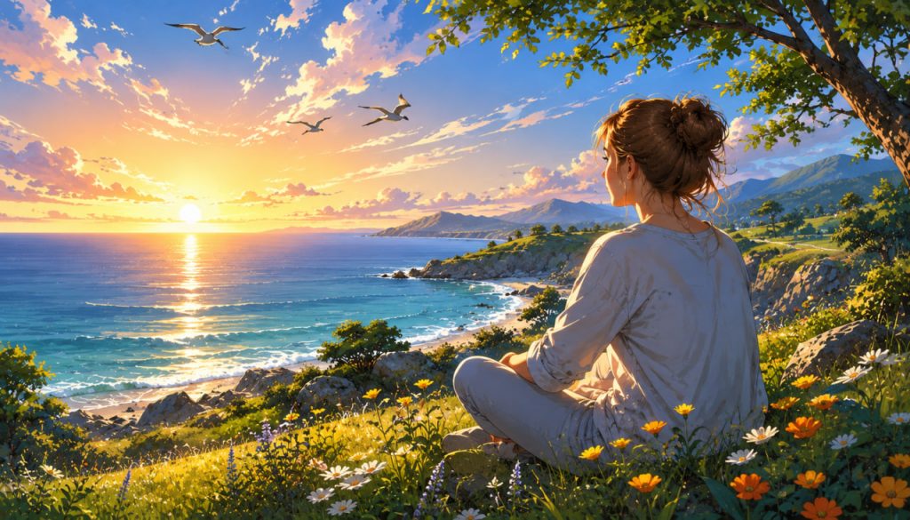 How Contemplating Nature, the Sky, and the Sea Benefits Human Health
