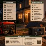 Generator or Power Station? How to Choose the Best Backup Power Solution for Your Home and Everyday Life