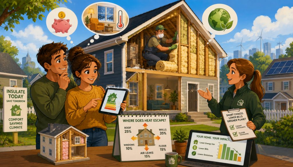Behavioral Economics and Climate Change: How Can We Encourage People to Insulate Their Homes?