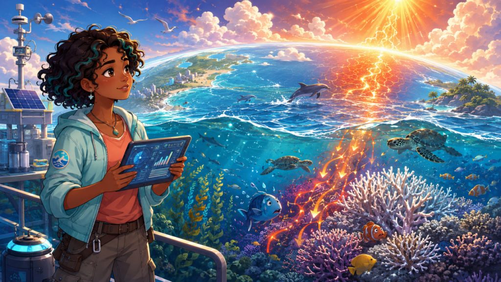 How the Ocean Protects Us from Overheating — and the Price It Pays