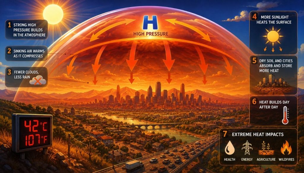 Heat Dome Effect: The Physics Behind Abnormal Heat