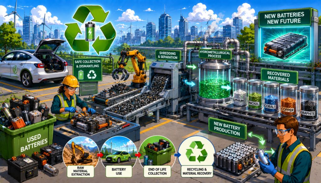 Lithium Battery Recycling: The New Urban Gold Mine