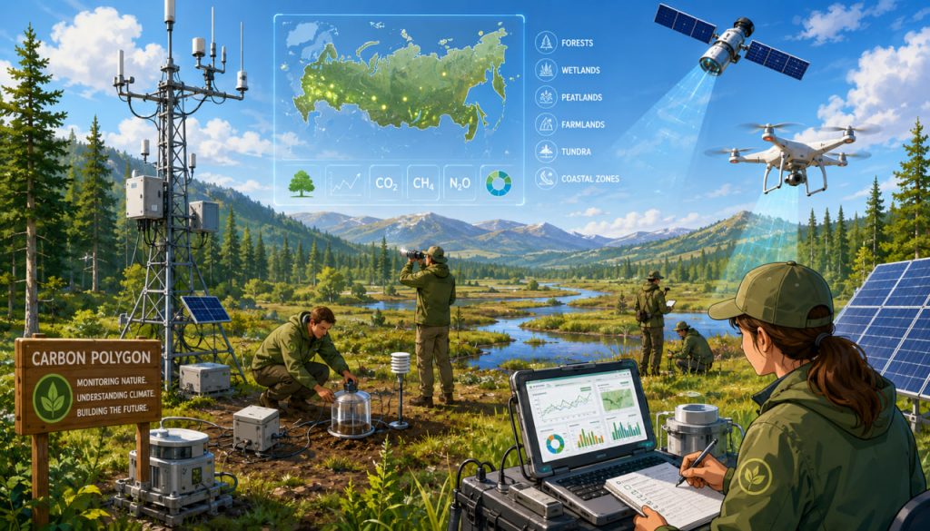 Carbon Polygons in Russia: An Experiment in Greenhouse Gas Monitoring and Emissions Control