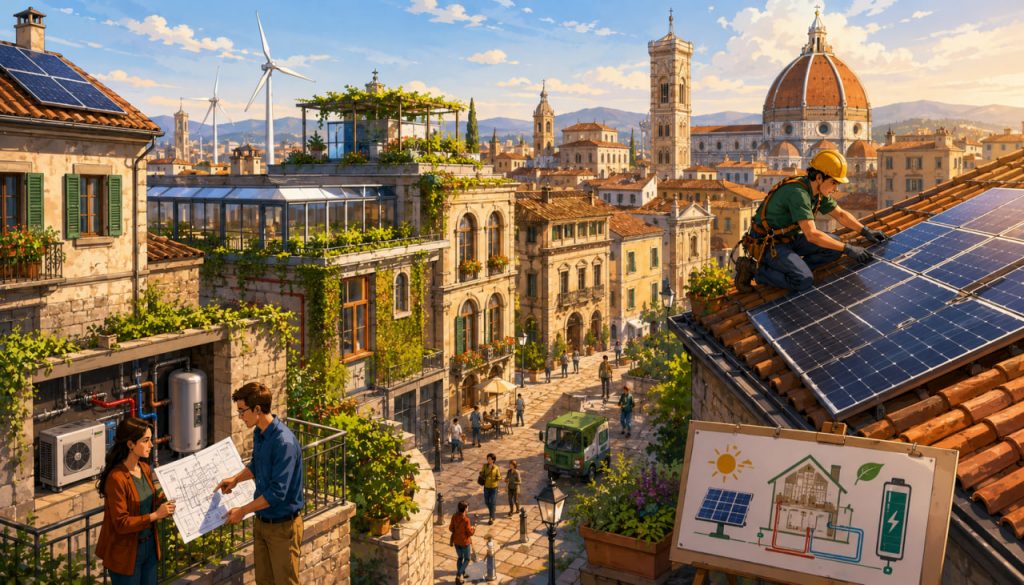 Integrating Renewable Energy Into Historic City Centres: Balancing Aesthetics and Technology