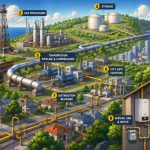 How Gas Supply Systems Work: From Natural Gas Fields to Homes and Businesses