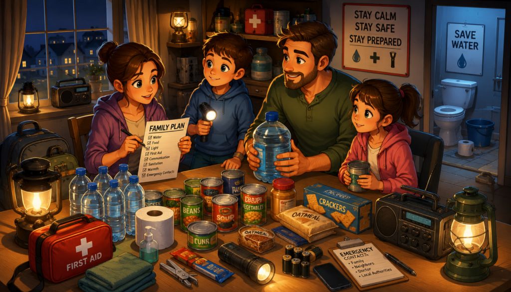 Long-Term Power and Water Outages: How an Ordinary Family Can Stay Safe