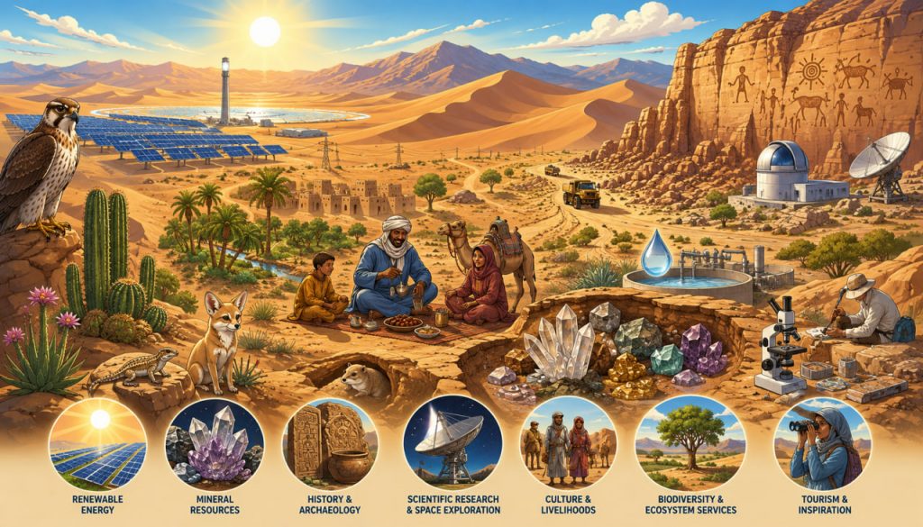 Deserts of the World: Are They Useful to Humans?
