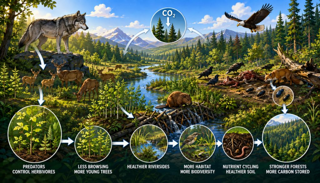 Why Predators Are Essential for Forest Growth and Ecosystem Health