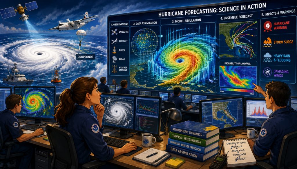 Scientific Weather Modeling: How Computers Predict Hurricanes