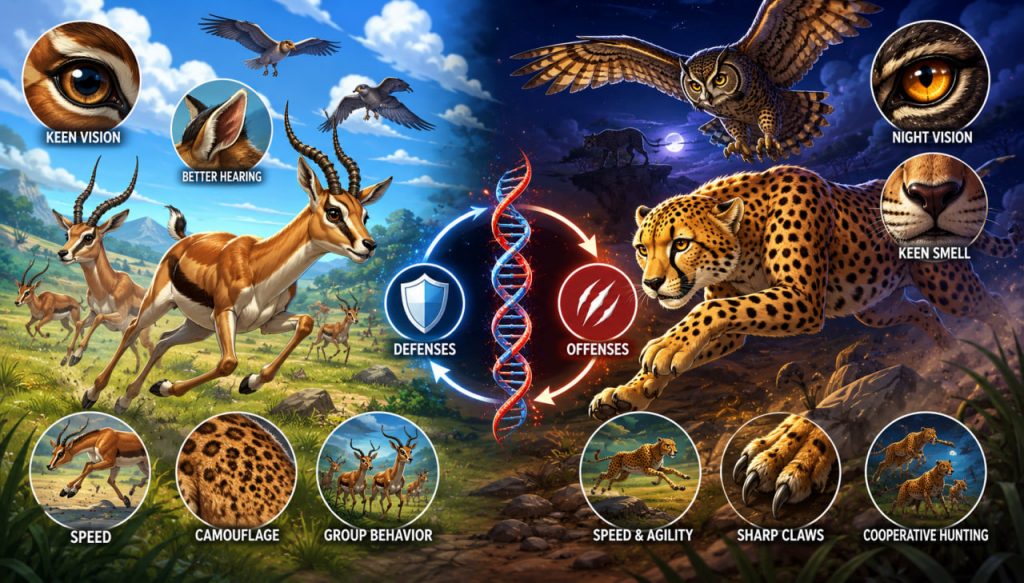 Predator vs. Prey: Which Evolves Faster? The Science Behind Nature’s Endless Evolutionary Arms Race