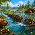Beaver Eco-Engineering: How Nature’s Builders Transform Rivers, Wetlands, and Entire Landscapes