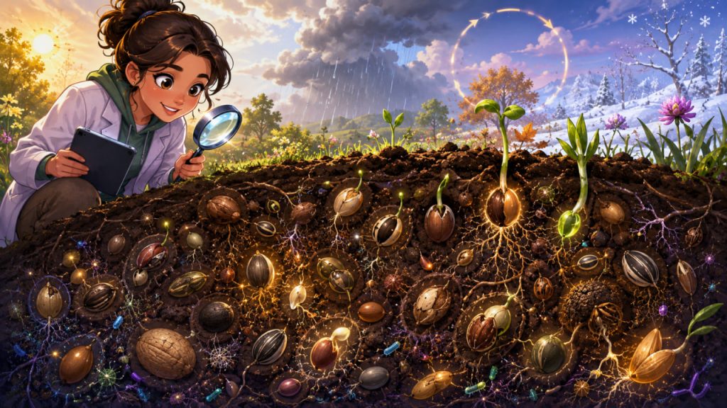 Dormant Seeds: The Soil Seed Bank That Can Wait for Centuries