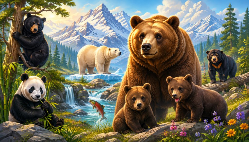 Bears: Powerful, Intelligent, and Surprisingly Adaptable Animals