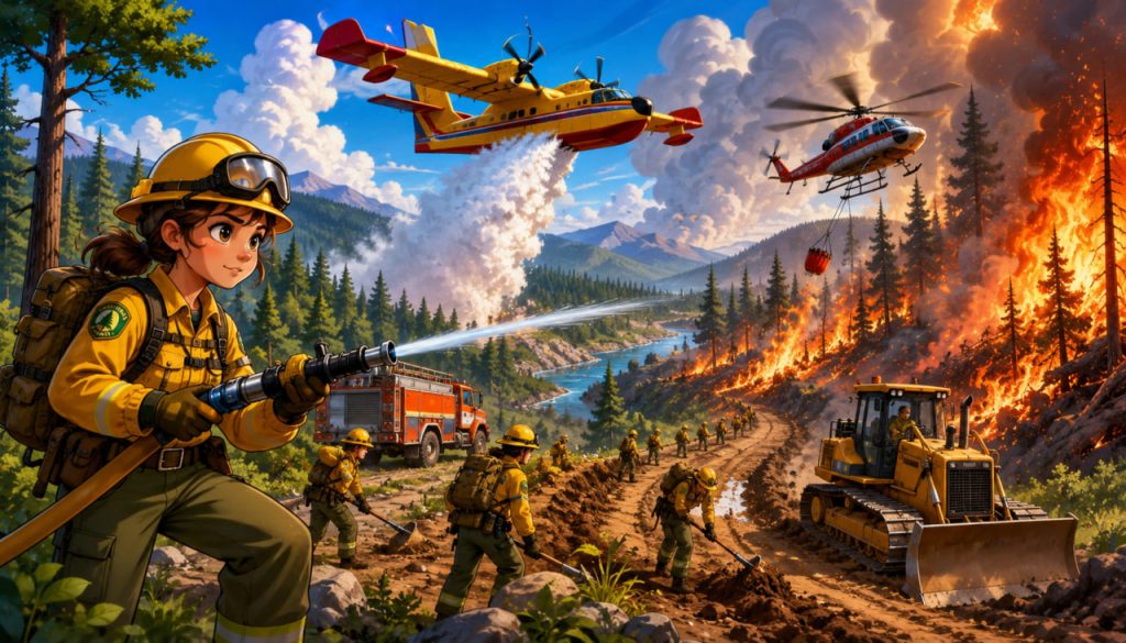 How Forest Fires Are Extinguished and Why It Matters