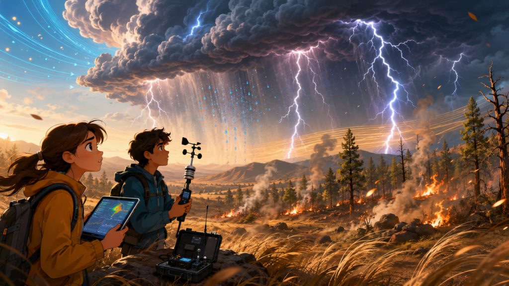 Dry Thunderstorms and Wildfires: Why Lightning Without Rain Is Becoming a Growing Fire Risk