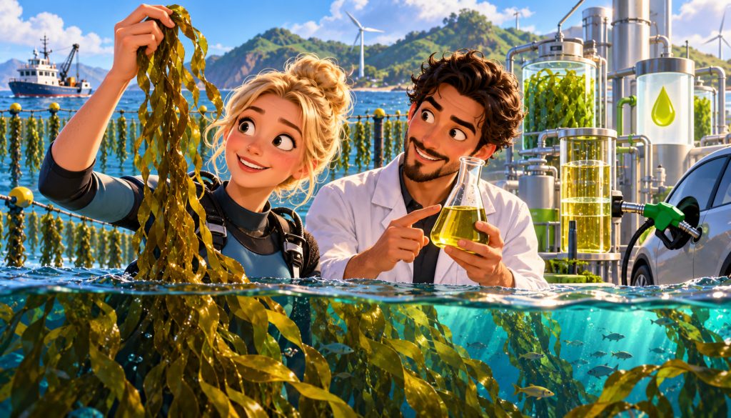 Brown Algae and Biofuel: Can We Really Make Gasoline from Marine Plants?