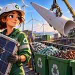 Renewable Energy Recycling: What Happens to Solar Panels, Wind Turbines, and Batteries at the End of Their Life?
