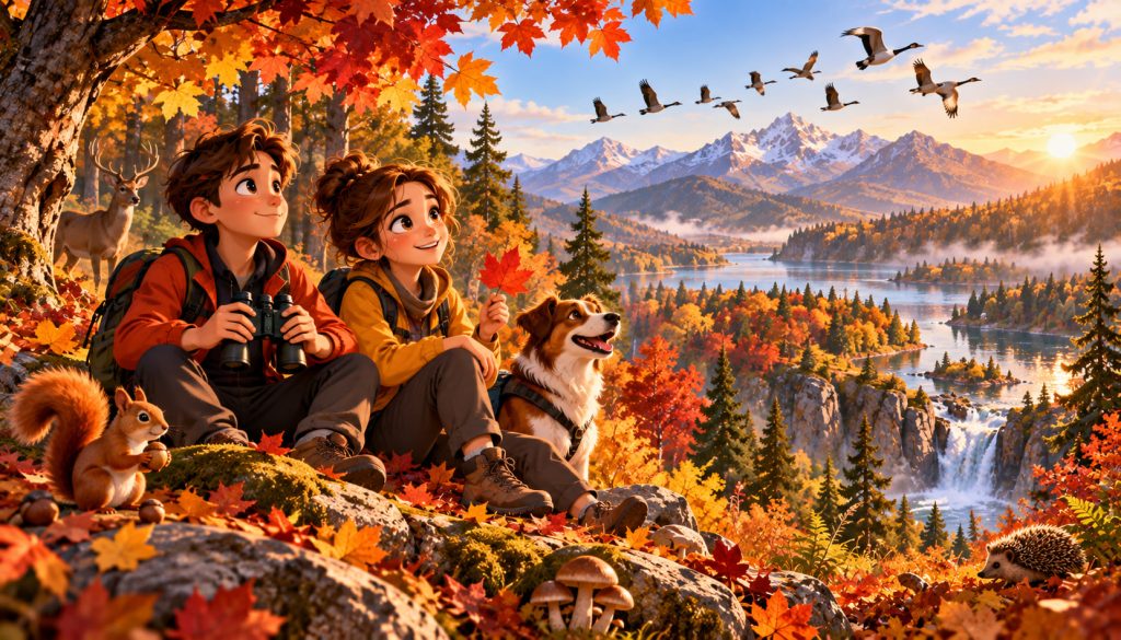 Nature in Autumn: How Plants, Animals, and Ecosystems Prepare for Winter