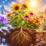 How Flowers Survive Frost, Heat, and Drought