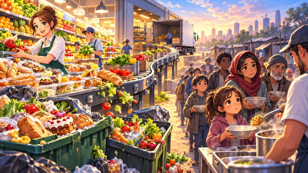 The Paradox of Modern Food Systems: Why Millions Go Hungry While Food Is Destroyed