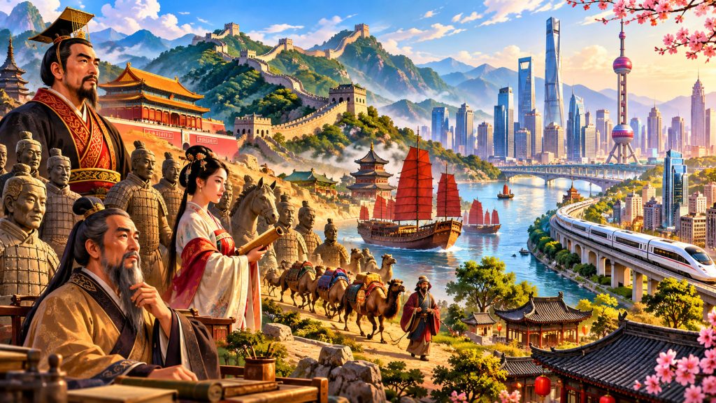 China: From Ancient Civilization to a Modern Global Power