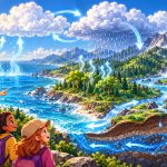 The Water Cycle: How Water Moves Through Earth’s Atmosphere, Land, and Oceans