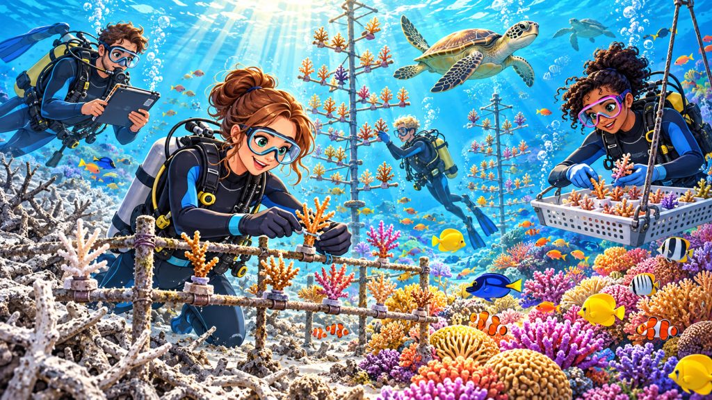 How Conservation Organizations Restore Coral Reefs: Inside the Race to Save Underwater Ecosystems
