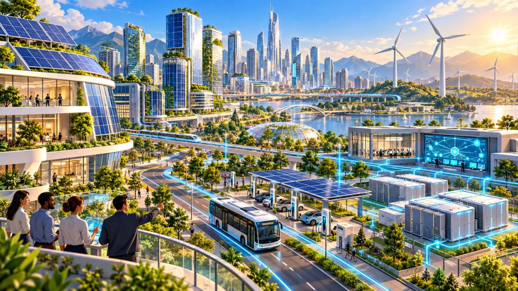 How Will Cities of the Future Be Powered? Smart Energy Solutions for Sustainable Urban Living