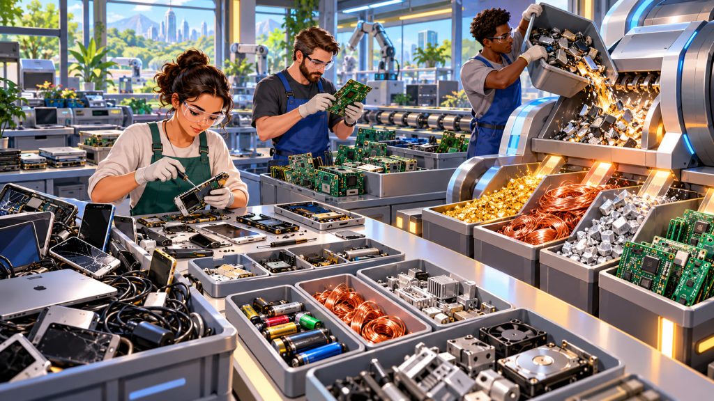 Can Electronic Waste Be Fully Recycled? The Science Behind Recovering Valuable Materials