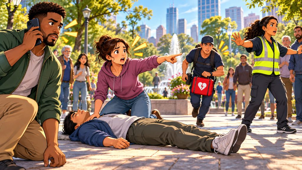 How to Call for Help in an Emergency So People Actually Respond