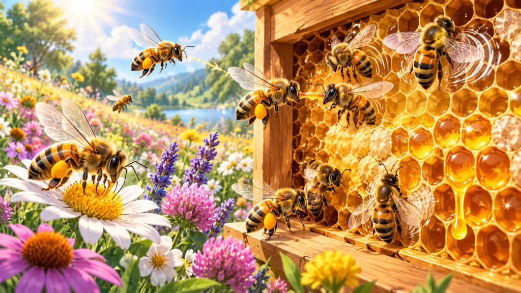 How Is Honey Made in Nature? The Fascinating Journey From Flower Nectar to Golden Honey