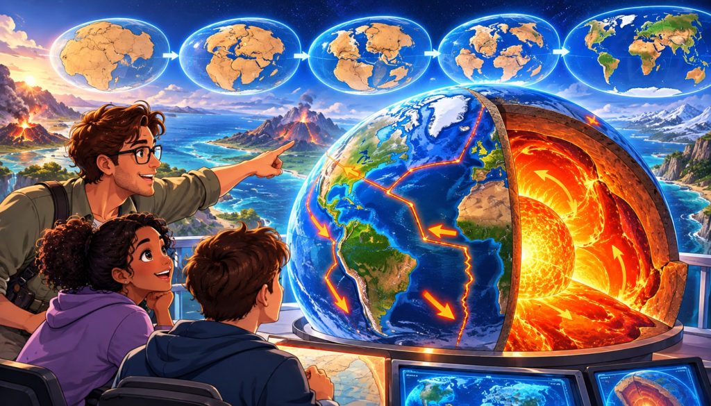 Why Continents Keep Moving: How Earth’s Landmasses Changed Over Millions of Years